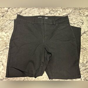 Black old navy pixie work pants